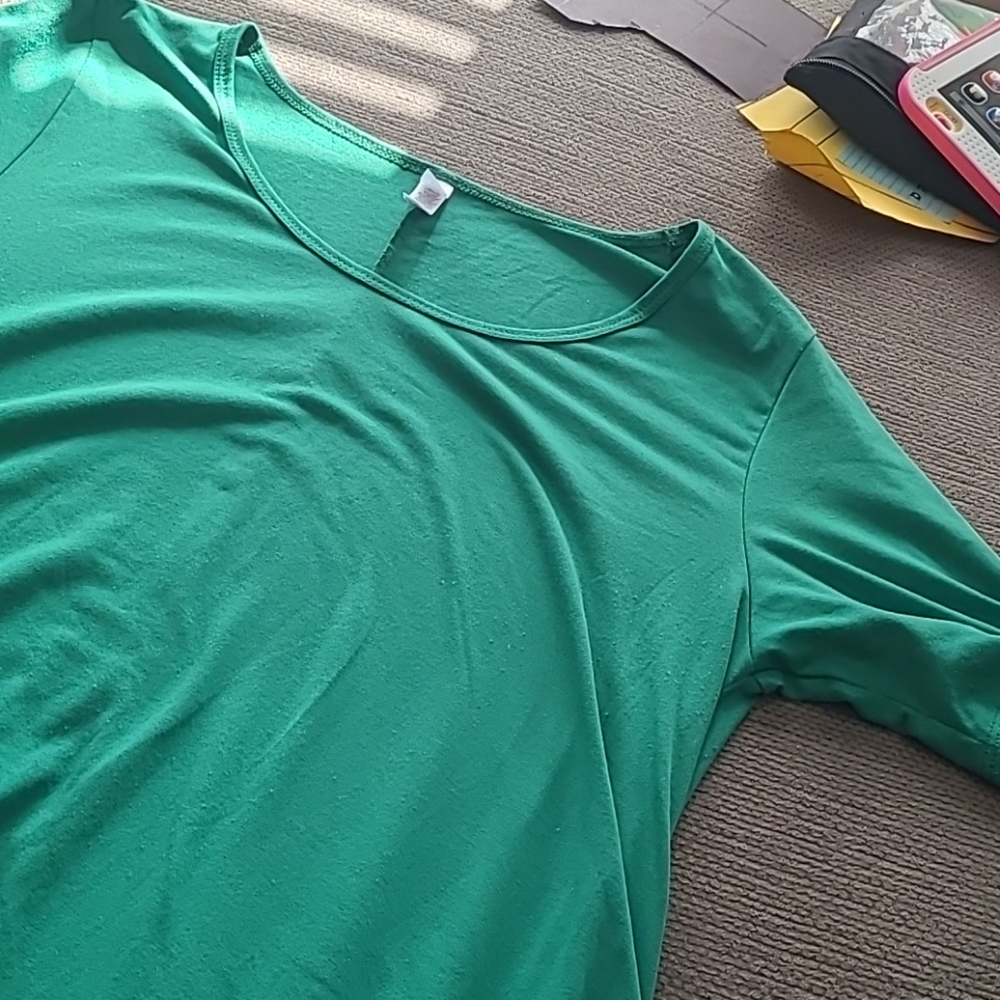 Lularoe green Irma
